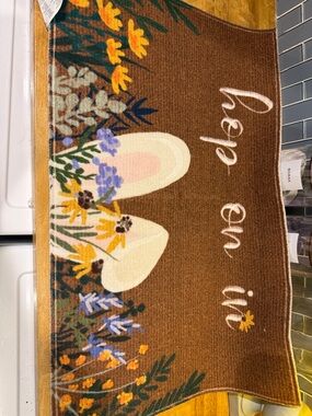 Ruggable door mat cover Hop On In